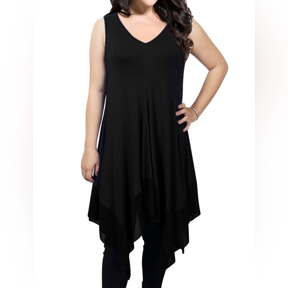 Elegant Black Women's Tank Top